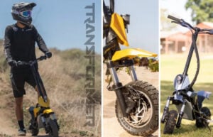 Splach off-road electric scooter for adults