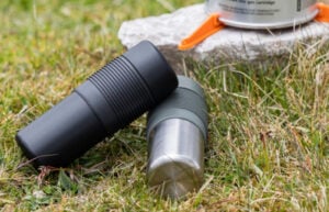 VESL coffee storage container for Aeropress