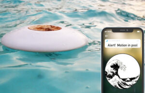 Wave motion pool monitor