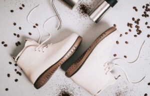 XpreSole Panto boots made from recycled coffee grounds