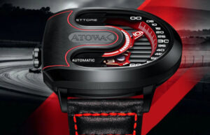 ATOWAK ETTORE racecar inspired automatic watch