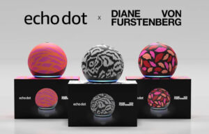 Amazon Echo Dot by designer Diane von Furstenberg DvF