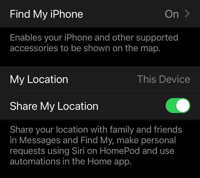 find my iPhone