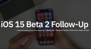 iOS 15 beta 2