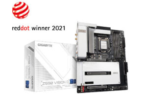 Gigabytes Z590 Vision series motherboards