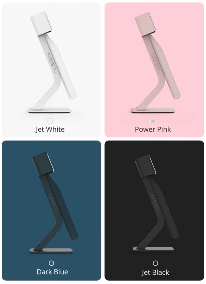 Nest Brush UV-C toothbrush colors