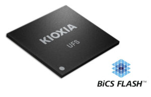 New KIOXIA Ver 3.1 UFS embedded flash memory