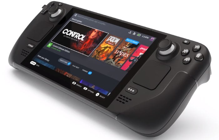 Steam Deck handheld console