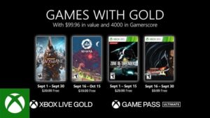 games with Gold September
