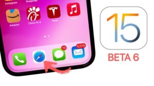 iOS 15 Beta 6