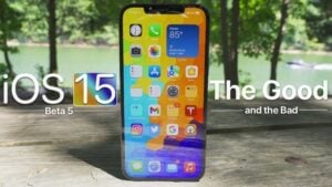 iOS 15 beta 5