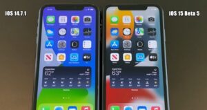iOS 15 vs iOS 14.7.1