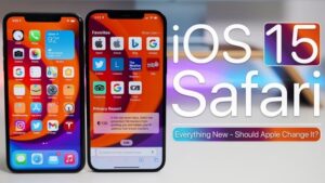 Safari with iOS 15