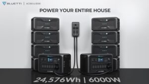 BLUETTI AC300 and B300