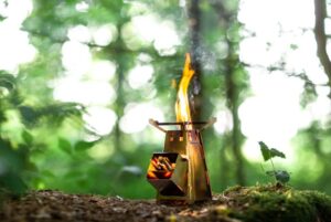 FireTower rocket stove cooker