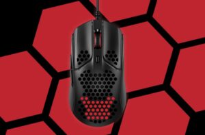 HyperX Pulsefire Haste gaming mouse with NVIDIA Reflex support