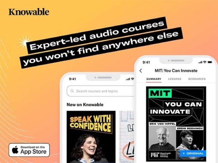 Knowable Audio Learning Platform Lifetime Subscription