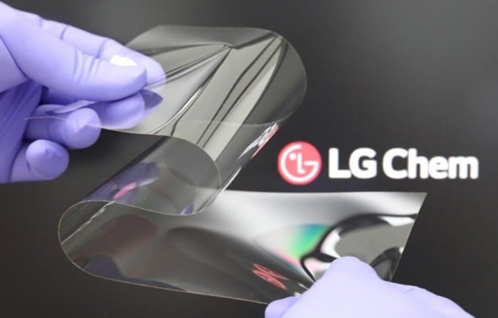 LG Chem foldable material