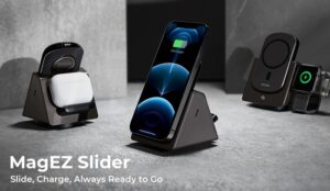 MagEZ Slider modular 3-in-1 wireless charging dock