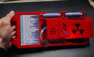 Raspberry Pi 3D printed cyberdeck
