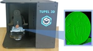 Tupel3D desktop 3D scanner