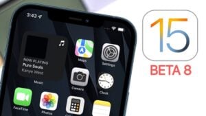 iOS 15 beta 8