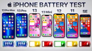 iPhone 13 battery