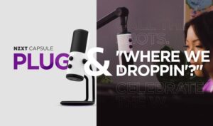 streaming USB microphone and boom arm