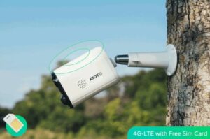 4G wireless outdoor security camera
