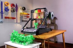 Infinity3D conveyor belt 3D printer