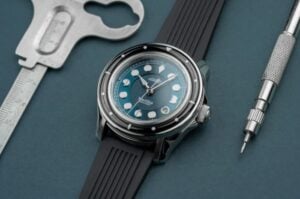 Nautilus dive watch inspired by Jules Verne