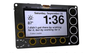 Newt low powered open source display