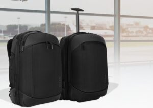 Targus travel range made from recyclable water bottles