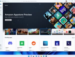 Windows 11 Android apps
