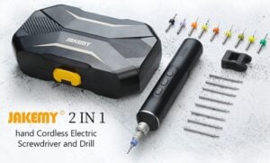 electric screwdriver and drill