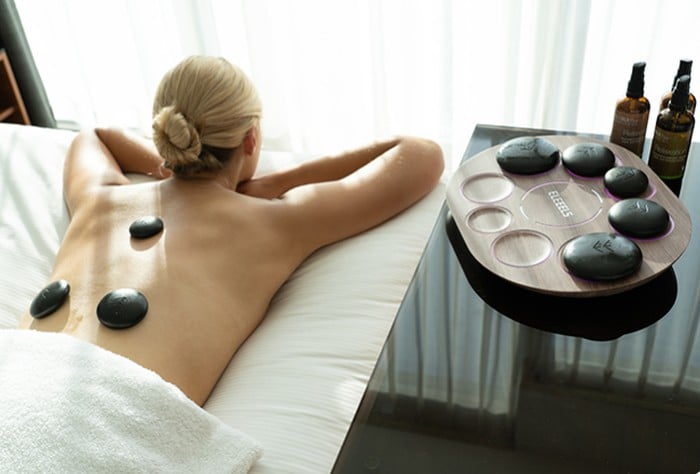hot stone spa at home