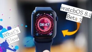 watchOS 8.1 Beta 3