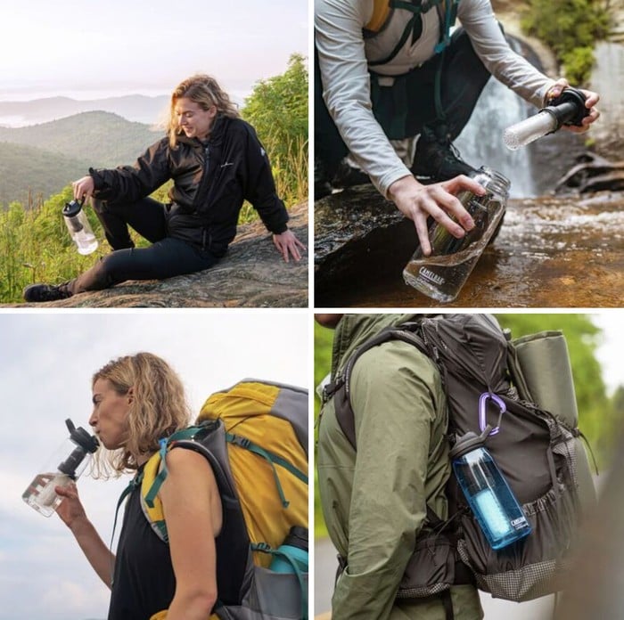 water filtering bottle