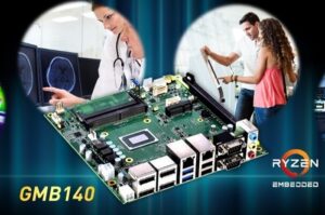 AxiomTek GMB140 Ryzen V1000 embedded mini PC