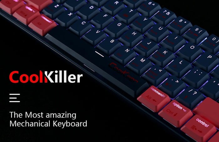 Coolkiller wireless mechanical keyboard