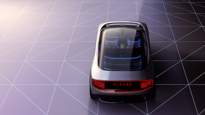 Nissan electric vehicle