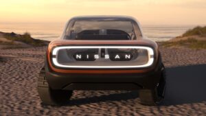 Nissan electric vehicle