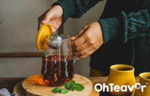 OhTeavor magnetic loose leaf tea brewer