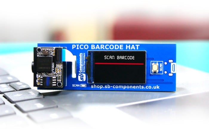 Raspberry Pi barcode scanner