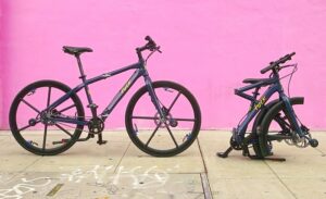 Tuck Bike the first folding bike with folding wheels