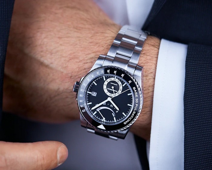 Mancheront precision automatic watch