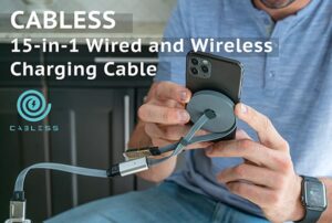 cabless charging cable Kickstarter