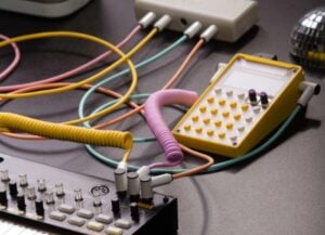 Candycords coloured curly cables