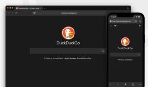 DuckDuckGo minimalist desktop browser online privacy