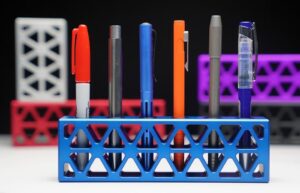 Isobrick pen stand Kickstarter